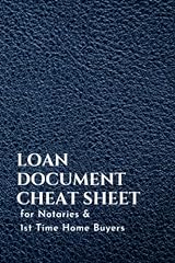 Loan documents cheat for sale  Delivered anywhere in USA 