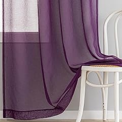 Sheer curtains inch for sale  Delivered anywhere in USA 