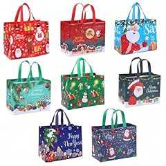 8pcs christmas tote for sale  Delivered anywhere in UK