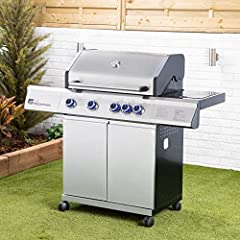 Fire Mountain 4 Burner Premier Plus BBQ | Gas | Stainless for sale  Delivered anywhere in UK
