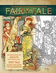 Coloring book for adults with people and fairy tale for sale  Delivered anywhere in UK