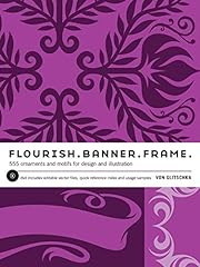 Flourish. banner. frame. for sale  Delivered anywhere in USA 
