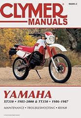 Yamaha Xt350 1985-2000 & Tt350 1986-1987: Maintenance, d'occasion  Livré partout en Belgiqu