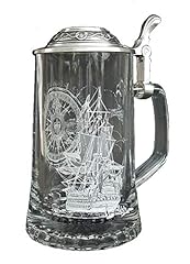 Glass nautical stein for sale  Delivered anywhere in USA 