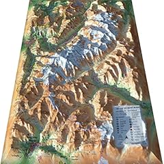 Carte relief massif d'occasion  Livré partout en France