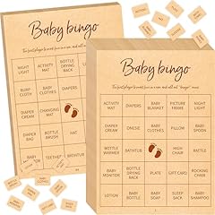 Baby shower bingo for sale  Delivered anywhere in USA 