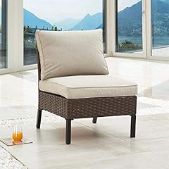 Patiofestival rattan armless for sale  Delivered anywhere in USA 