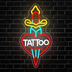 Rucvixkt tattoo neon gebraucht kaufen  Wird an jeden Ort in Deutschland