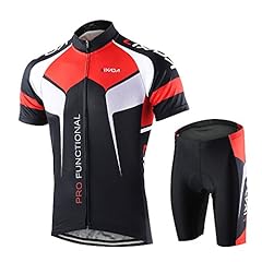 Lixada Men's Cycling Jersey Short Sleeve with Padded, used for sale  Delivered anywhere in USA 