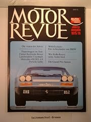 Motor revue jahresausgabe gebraucht kaufen  Wird an jeden Ort in Deutschland