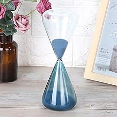 Hourglass clock blue for sale  Delivered anywhere in USA 