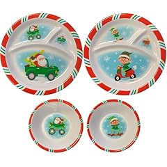Christmas melamine kids for sale  Delivered anywhere in USA 