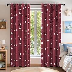 Deconovo christmas curtains for sale  Delivered anywhere in UK