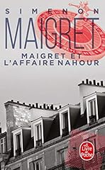 Maigret affaire nahour d'occasion  Livré partout en Belgiqu