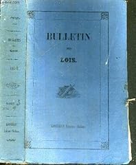 Bulletin lois royaume d'occasion  Livré partout en France