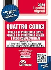 Quattro codici. civile usato  Spedito ovunque in Italia 