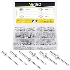 Mardatt 210pcs aluminum for sale  Delivered anywhere in UK