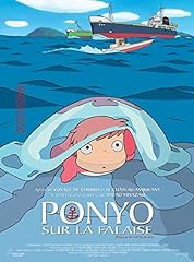 Ponyo falaise affiche d'occasion  Livré partout en France