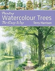 Painting watercolour trees for sale  Delivered anywhere in UK