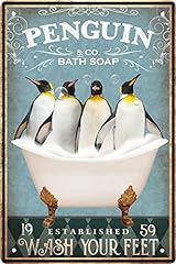 Funny penguin decor for sale  Delivered anywhere in USA 