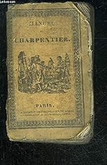 Charpentier encyclopedie roret d'occasion  Livré partout en France