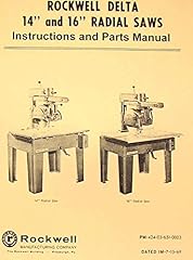 Rockwell radial arm for sale  Delivered anywhere in USA 
