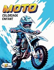 Moto coloriage enfant d'occasion  Livré partout en France