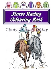 Horse racing colouring for sale  Delivered anywhere in USA 