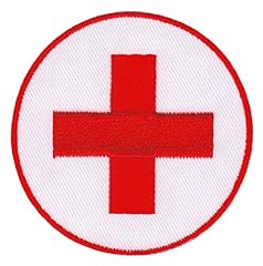 Patch Rotes Kreuz Abzeichen DRK Aufnäher Bügelbild, gebraucht gebraucht kaufen  Wird an jeden Ort in Deutschland