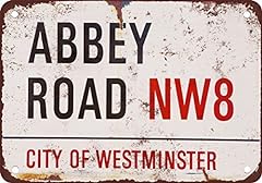 Tin signs abbey for sale  Delivered anywhere in USA 