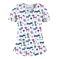 Scrub tops women for sale  Delivered anywhere in USA 