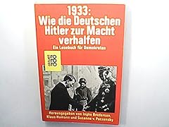 1933 deutschen hitler gebraucht kaufen  Wird an jeden Ort in Deutschland