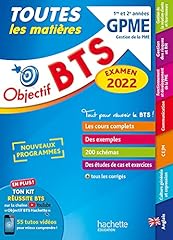 Objectif bts gpme d'occasion  Livré partout en France