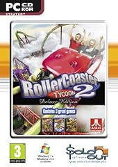 Rollercoaster tycoon deluxe for sale  Delivered anywhere in UK