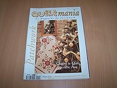 Quilt mania magazine d'occasion  Livré partout en France