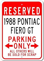 1988 pontiac fiero for sale  Delivered anywhere in USA 