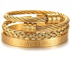 Soowoot men gold for sale  Delivered anywhere in USA 