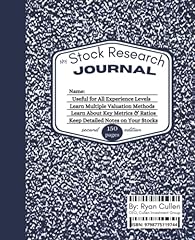 Stock research journal for sale  Delivered anywhere in USA 