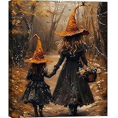 Halloween witch framed for sale  Delivered anywhere in USA 