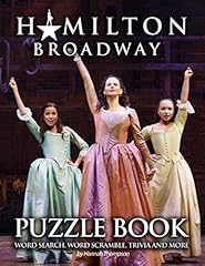 Hamilton broadway puzzle for sale  Delivered anywhere in USA 