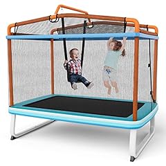 Costway trampolino rettangolar usato  Spedito ovunque in Italia 