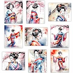 Japanese geisha wall for sale  Delivered anywhere in USA 