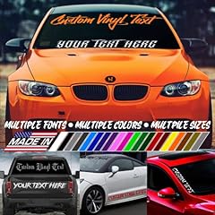 Custom windshield sticker for sale  Delivered anywhere in USA 