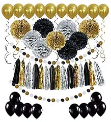 Black gold party for sale  Delivered anywhere in USA 