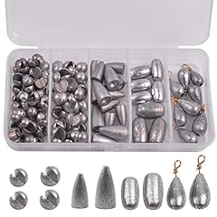 106pcs fishing sinker for sale  Delivered anywhere in USA 