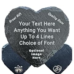 Personalised engraved heart for sale  Delivered anywhere in UK