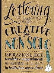 Lettering creativo non usato  Spedito ovunque in Italia 