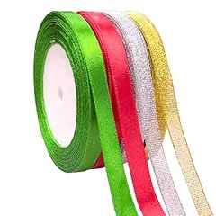 Rolls christmas ribbon for sale  Delivered anywhere in USA 