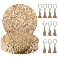 Hardcometrue woven placemats for sale  Delivered anywhere in USA 