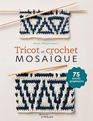 Tricot crochet mosaïque d'occasion  Livré partout en France